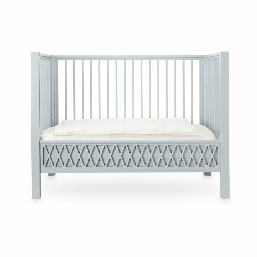 Kids Furniture * | Cam Cam Copenhagen Harlequin Cot Bed Grey