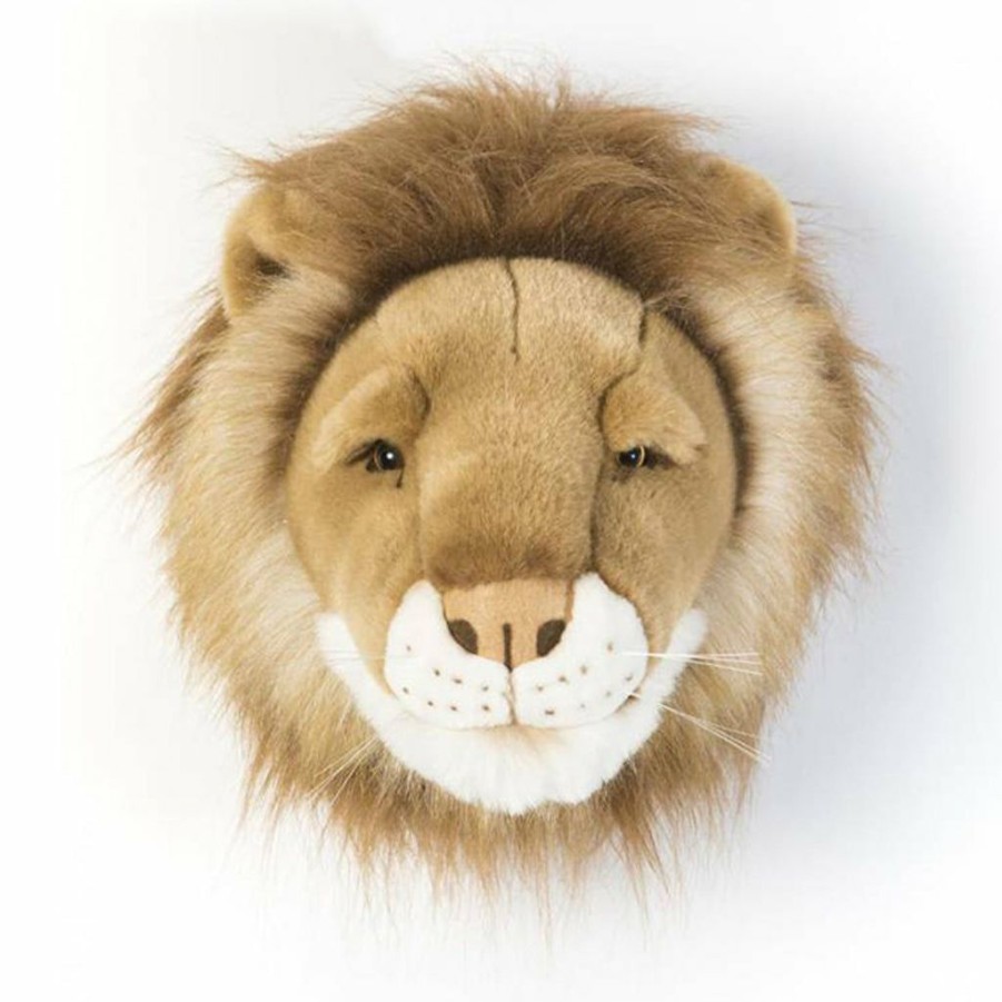 Kids Interiors & Decor * | Wild & Soft Wall Toy Caesar The Lion