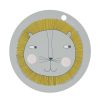 Kids Interiors & Decor * | Oyoy Placemat Lion Light Grey