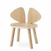 Kids Furniture * | Nofred Kids Mouse Chair Oak (2-5 Years) Kids Tables & Chairs