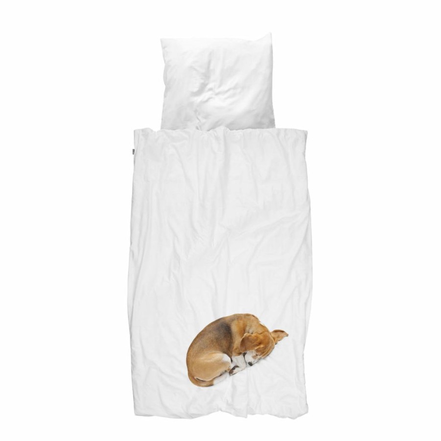 Kids Interiors & Decor * | Snurk Bob The Dog Organic Bedding Set