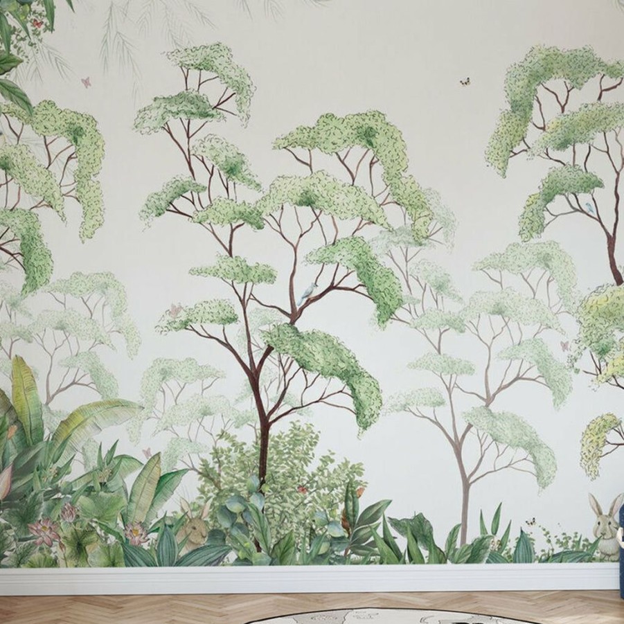 Kids Interiors & Decor * | Photowall Kids Custom Wall Mural Mystical Forest