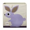 Kids Interiors & Decor * | Toy Storage Boxes 3 Sprouts Toy Storage Box Rabbit