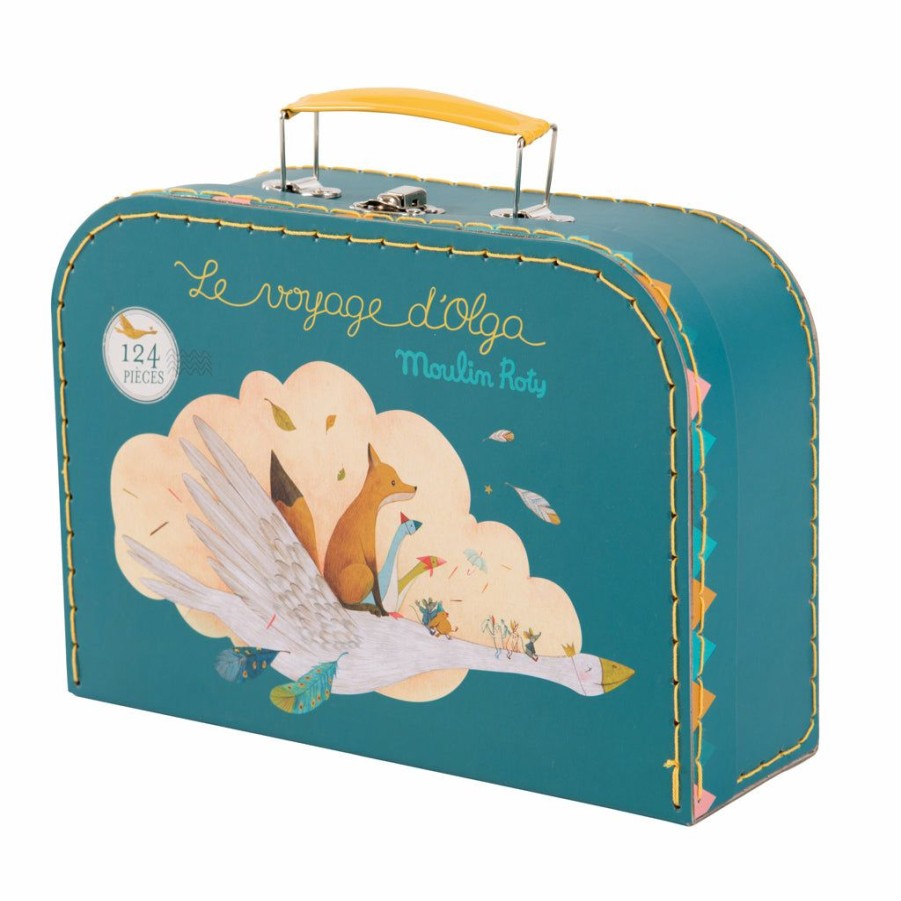 Gifts * | Moulin Roty Olga The Goose 124 Piece Puzzle & Case