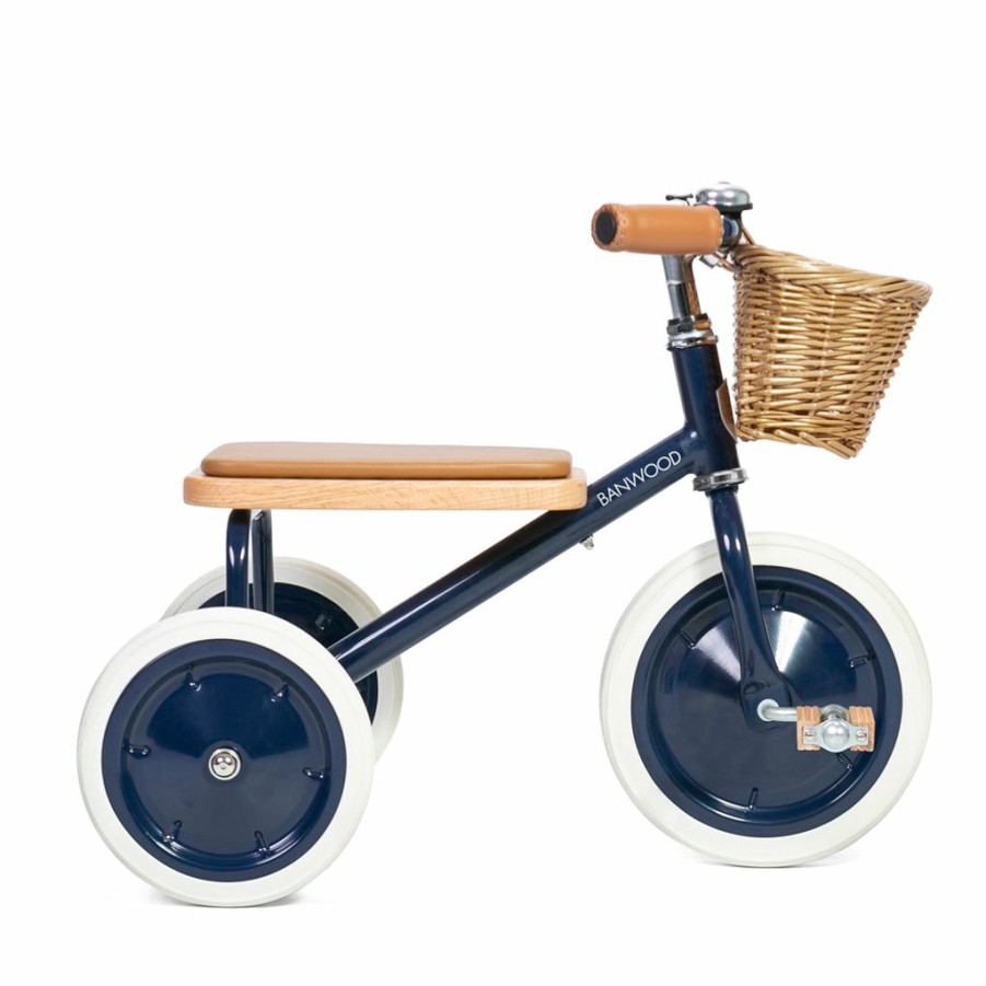 Gifts * | Banwood Trike Navy Kids Bikes & Ride Ons