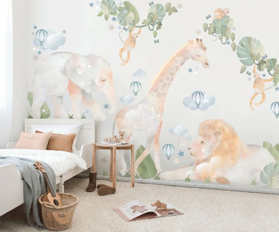 Kids Interiors & Decor * | Schmooks Safari Wall Stickers