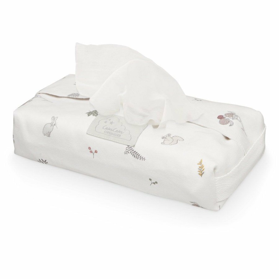 Kids Interiors & Decor * | Changing Cushions Cam Cam Copenhagen Organic Wet Wipes Cover Fawn