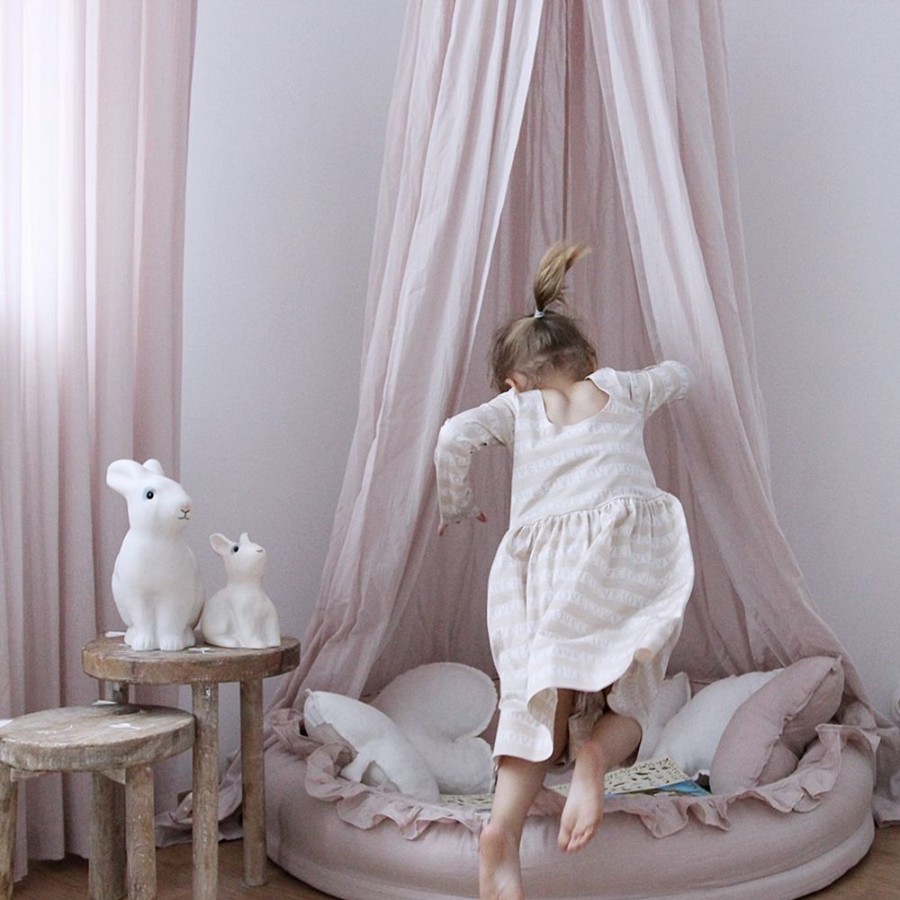 Kids Interiors & Decor * | Cotton & Sweets Cotton Canopy Powder Pink New Arrivals