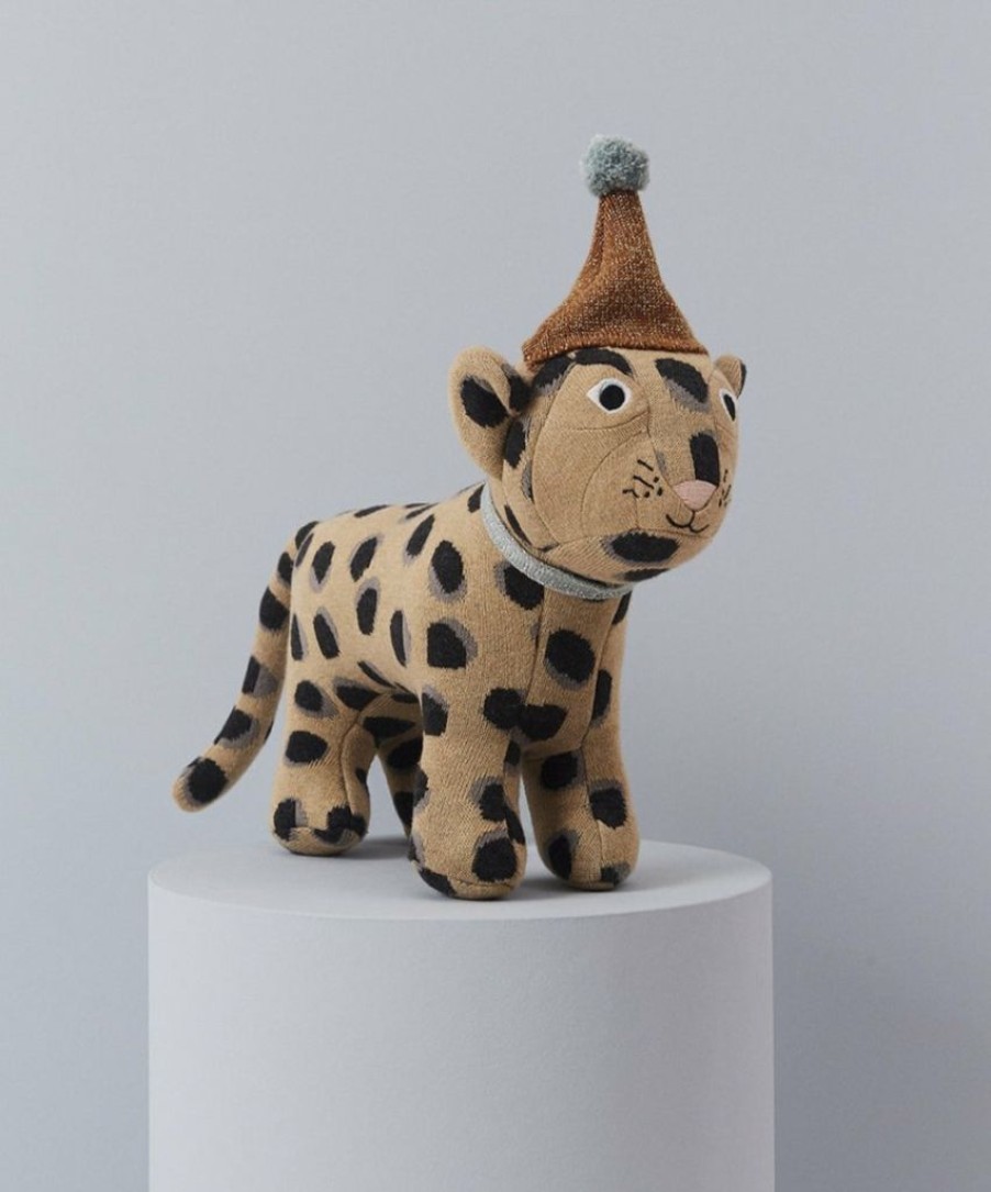 Kids Interiors & Decor * | Decorative Items Oyoy Baby Elvis Leopard Plush Toy