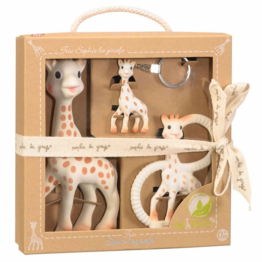 Gifts * | Sophie The Giraffe Trio Teething Toy Set Baby Teething Toys & Comforters