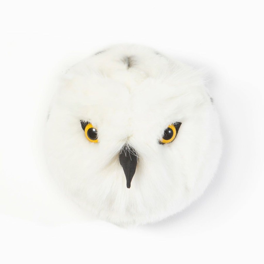 Kids Interiors & Decor * | Wild & Soft Wall Toy Chloe The Snowy Owl Wall Decoration