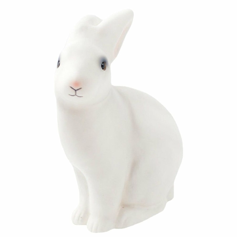 Kids Interiors & Decor * | Heico White Rabbit Lamp