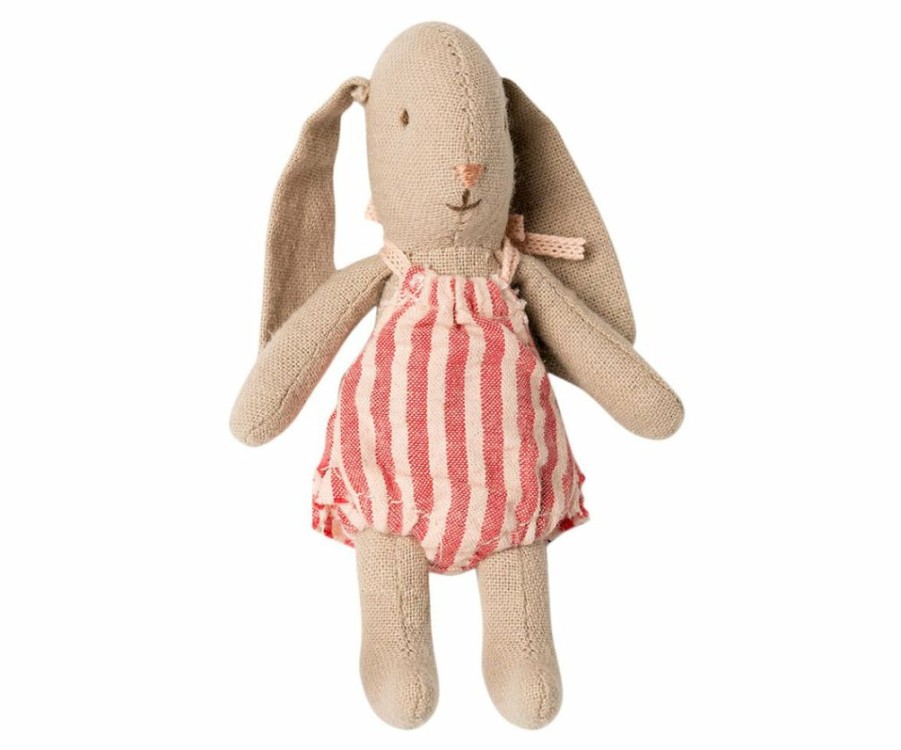 Gifts * | Maileg Micro Bunny Baby Girl Maileg Mice & Bunnies