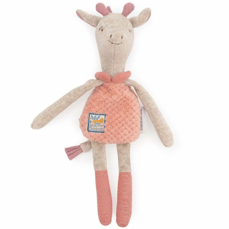 Gifts * | Moulin Roty Rattle Comforter Giraffe