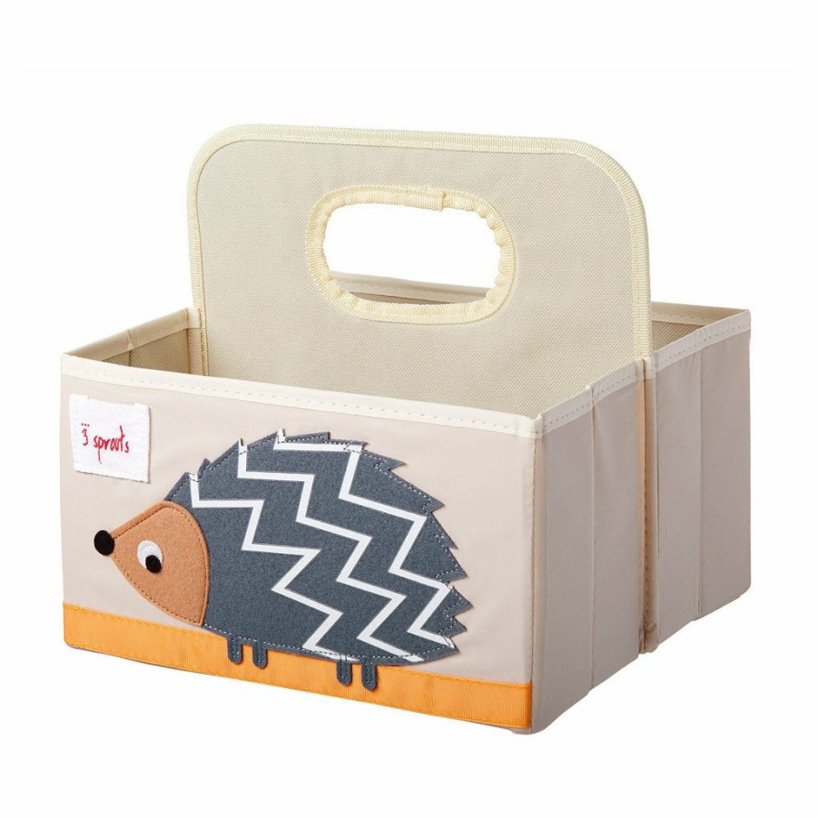 Kids Interiors & Decor * | 3 Sprouts Diaper Caddy Hedgehog