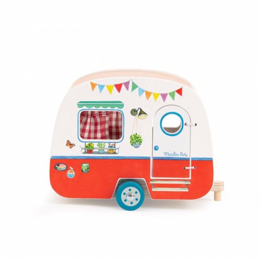 Gifts * | New Arrivals Moulin Roty Caravan La Grande Famille