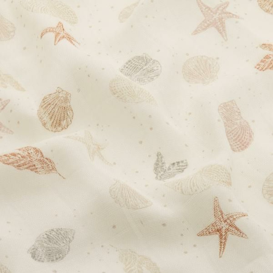 Kids Interiors & Decor * | Cam Cam Copenhagen Organic Swaddle Light Seabed