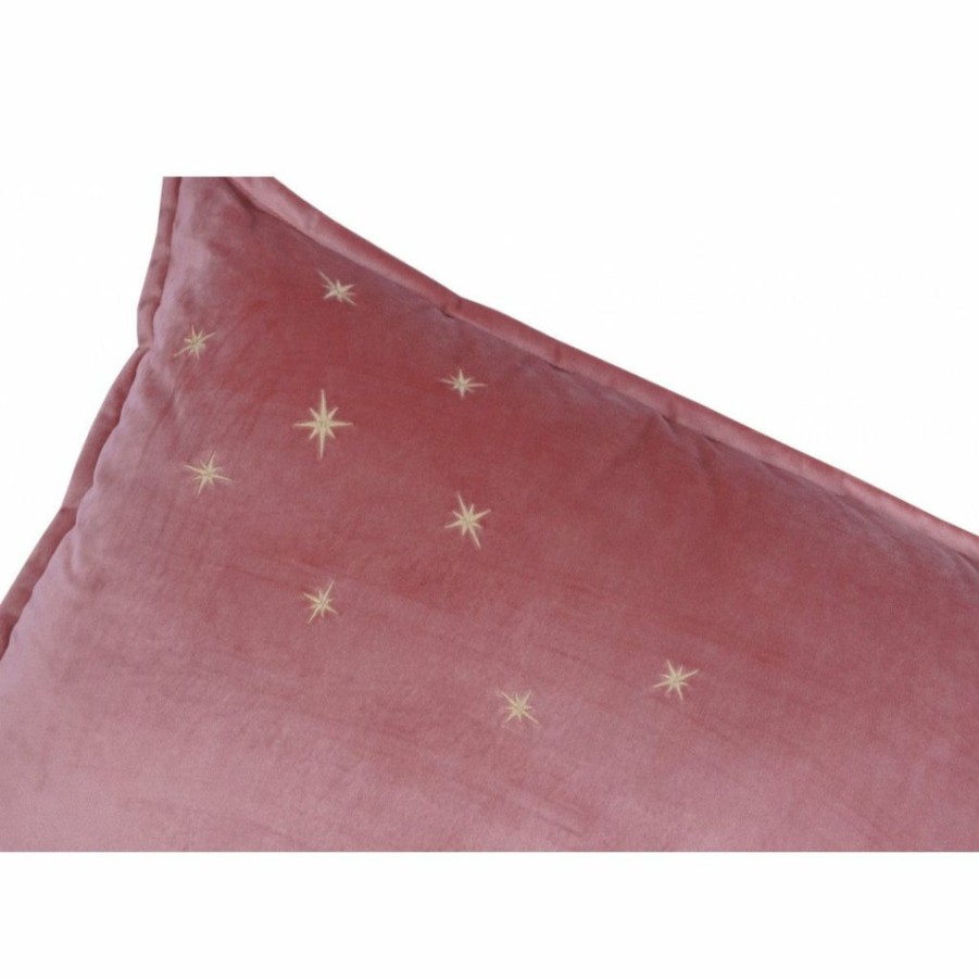 Kids Interiors & Decor * | Malomi Kids New Arrivals Personalised Luxury Velvet Cushion Rose Pink