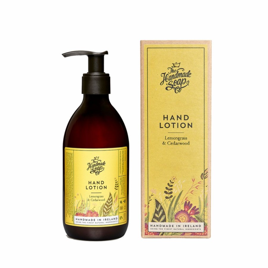 Gifts * | The Handmade Soap Company Hand Lotion Lemongrass & Cedarwood