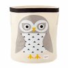 Kids Interiors & Decor * | 3 Sprouts Toy Storage Bin Owl