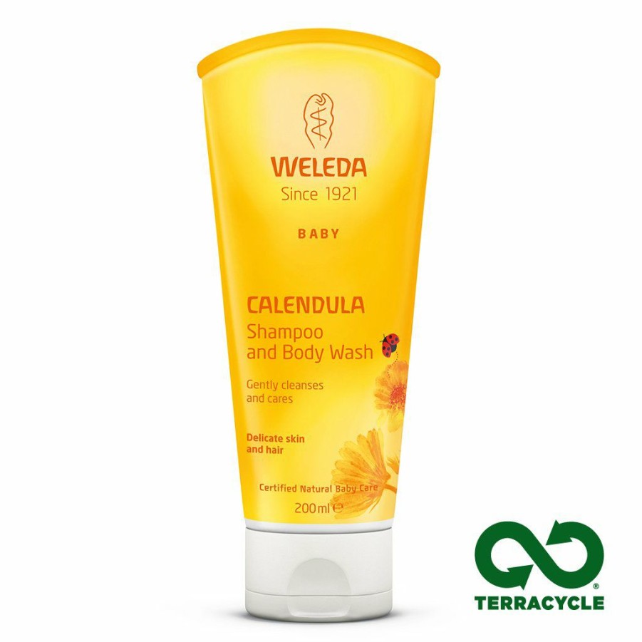 For Baby * | Weleda Baby Weleda Calendula Shampoo & Bodywash Baby Bathtime