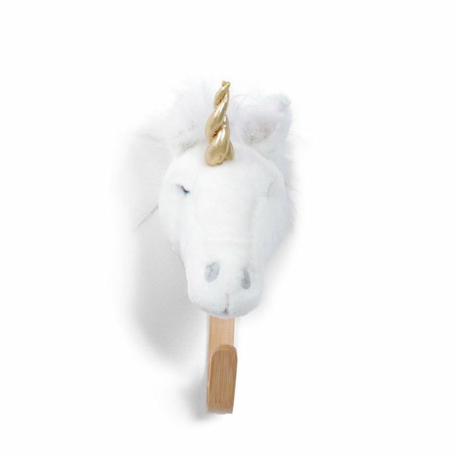 Kids Interiors & Decor * | Wild & Soft Unicorn Coat Hanger