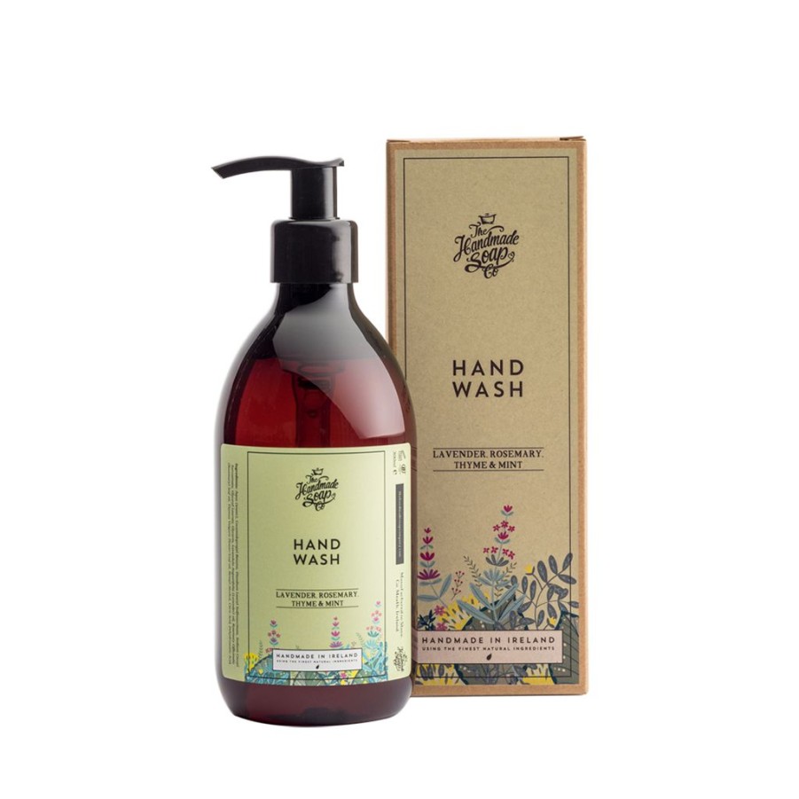 Gifts * | The Natural Soap Company The Handmade Soap Company Hand Wash Lavender, Rosemary, Thyme & Mint Natural Skincare