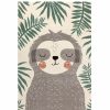 Kids Interiors & Decor * | Nattiot Rugs Akiko Sloth Children'S Rug