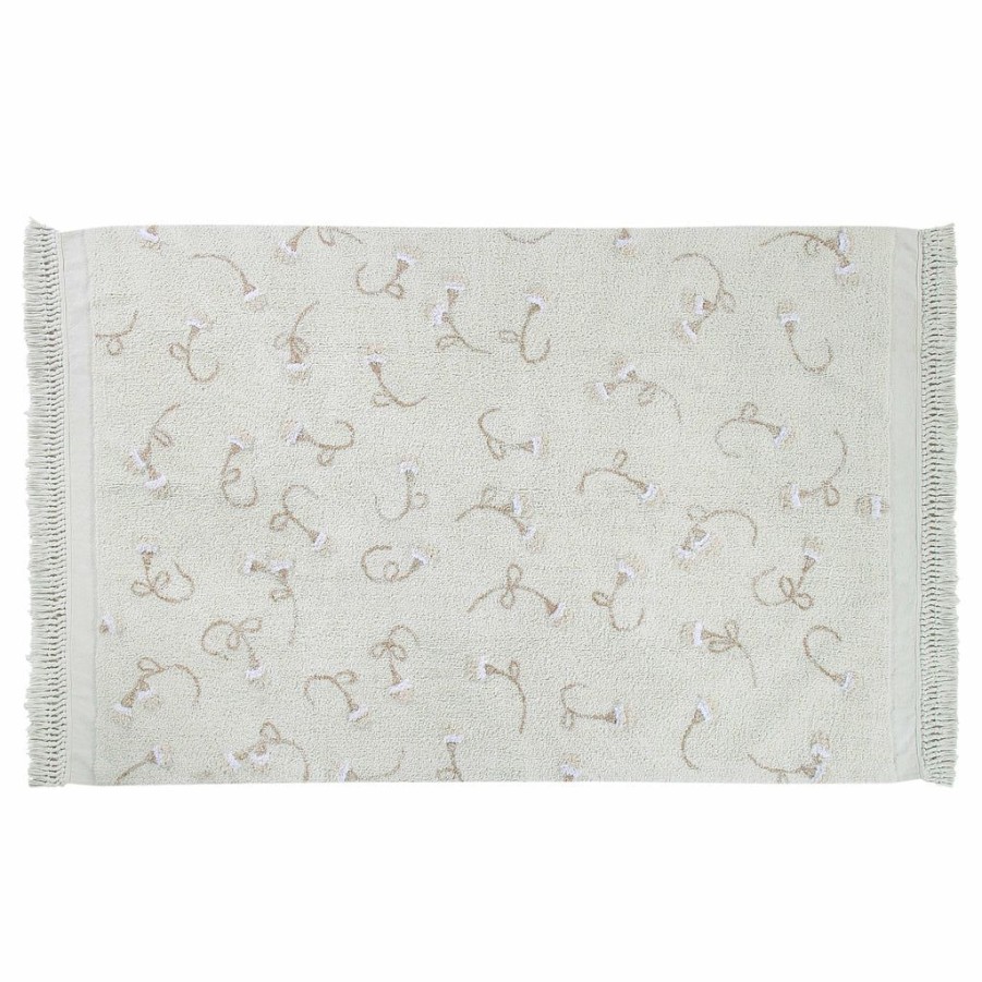 Kids Interiors & Decor * | Lorena Canals Machine Washable Rug English Garden Ivory Rugs