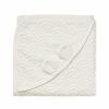 Gifts * | Cam Cam Copenhagen Baby Bathtime Cam Cam Hooded Organic Baby Towel Ivory