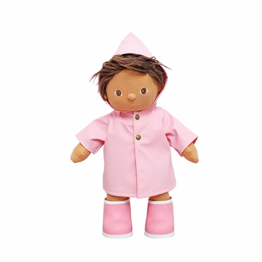 Play * | Olli Ella Dinkum Doll Rainy Day Play Set- Pink New Arrivals