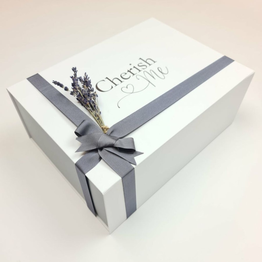 Gifts * | Build Your Own Gift Box 'Cherish Me' Keepsake Gift Box & Gift Card