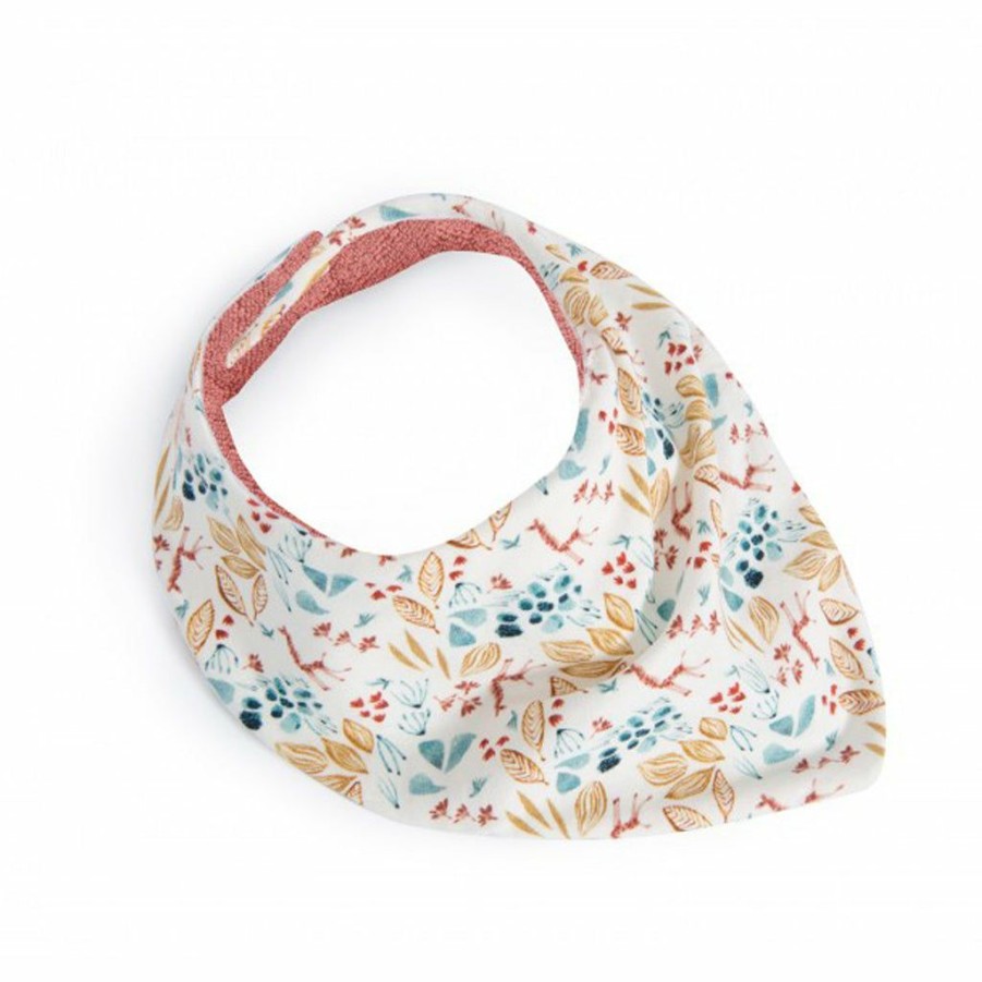 Gifts * | Moulin Roty Bandana Bib Pink