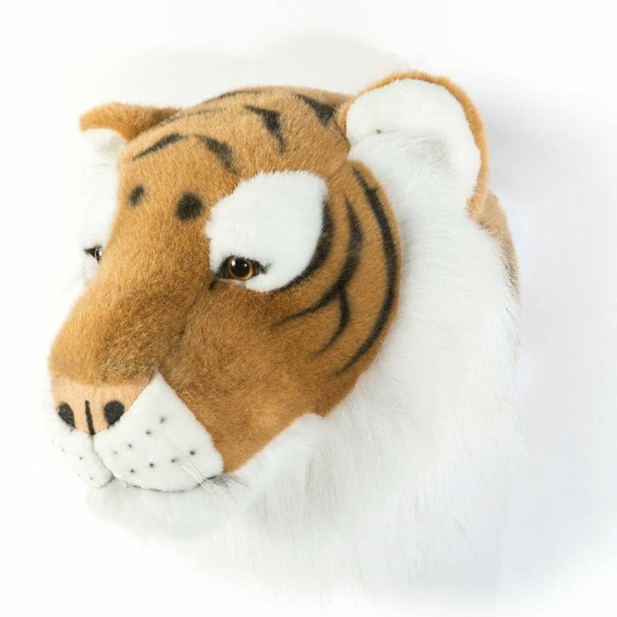 Kids Interiors & Decor * | Wall Decoration Wild & Soft Wall Toy Felix The Tiger