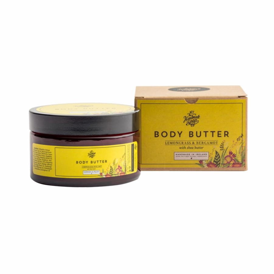 Gifts * | The Handmade Soap Company Body Butter Lemongrass & Cedarwood