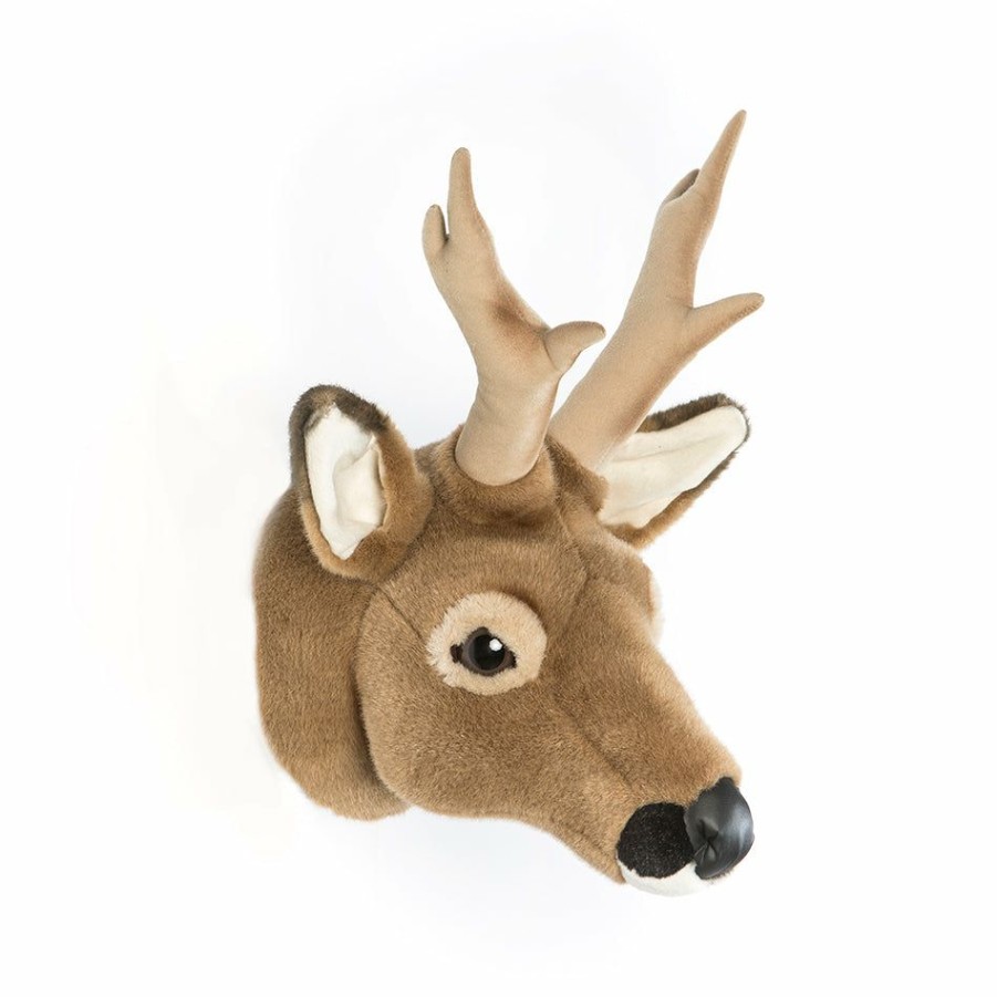 Kids Interiors & Decor * | Wall Decoration Wild & Soft Wall Toy Toby The Deer