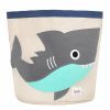 Kids Interiors & Decor * | 3 Sprouts Toy Storage Bin Shark