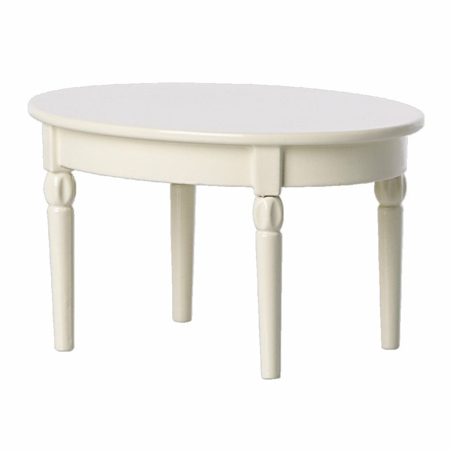 Play * | Maileg White Dining Table