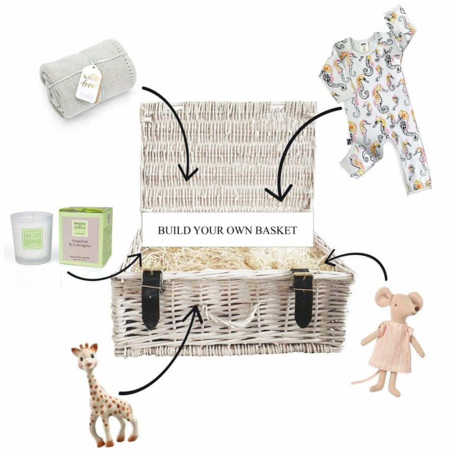 Gifts * | Cherish Me Dublin Build Your Own Gift Hamper ( Basket + Filling + Packing )