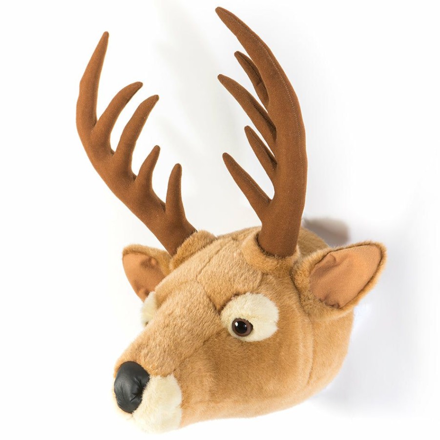 Kids Interiors & Decor * | Wild & Soft Wall Toy Billy The Reindeer