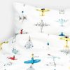 Kids Interiors & Decor * | Studio Ditte Airplane Bedding Set Single