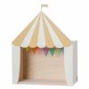 Kids Interiors & Decor * | Shelving Up Warsaw Circus Wooden Shelf Mustard/White