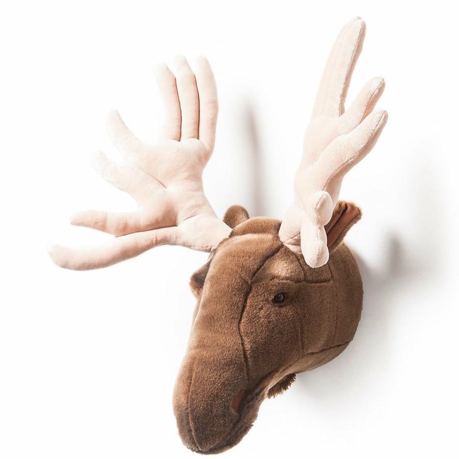 Kids Interiors & Decor * | Wild & Soft Wall Toy Alfred The Moose Wall Decoration