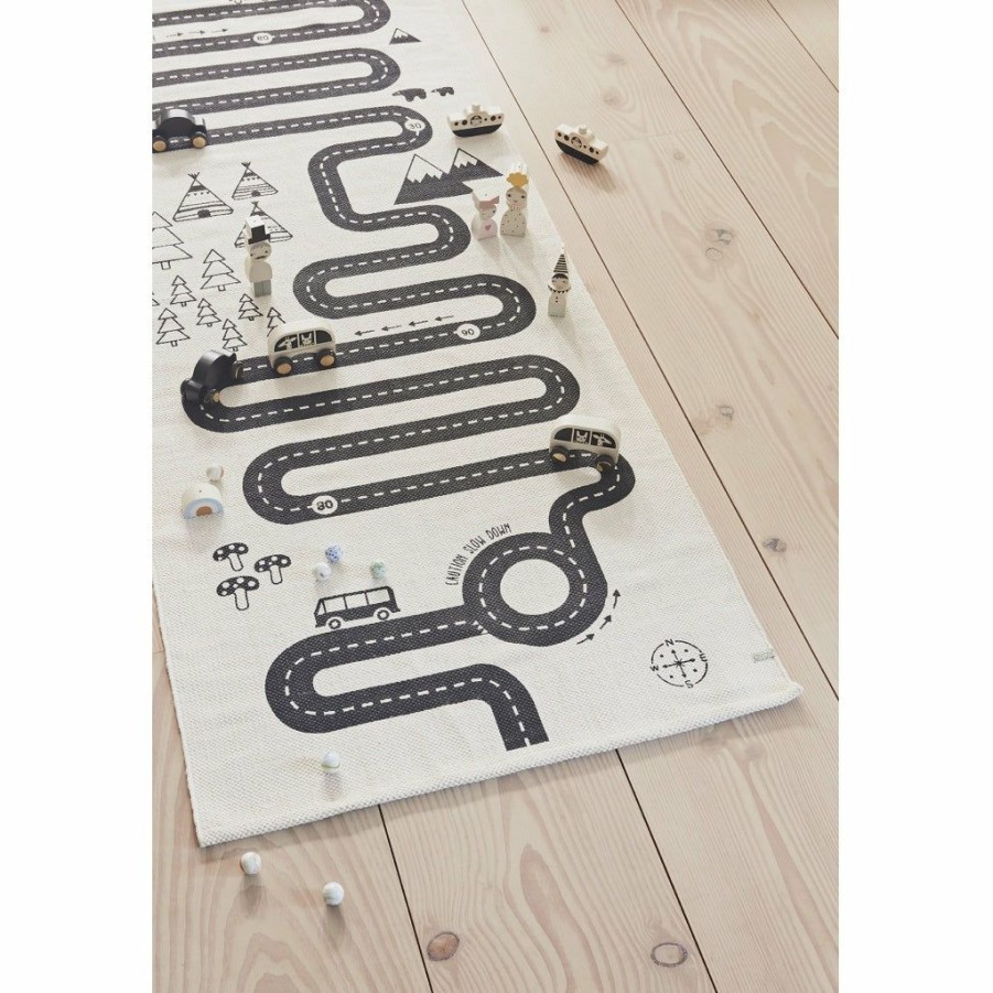 Kids Interiors & Decor * | Oyoy Adventure Rug Off White Rugs