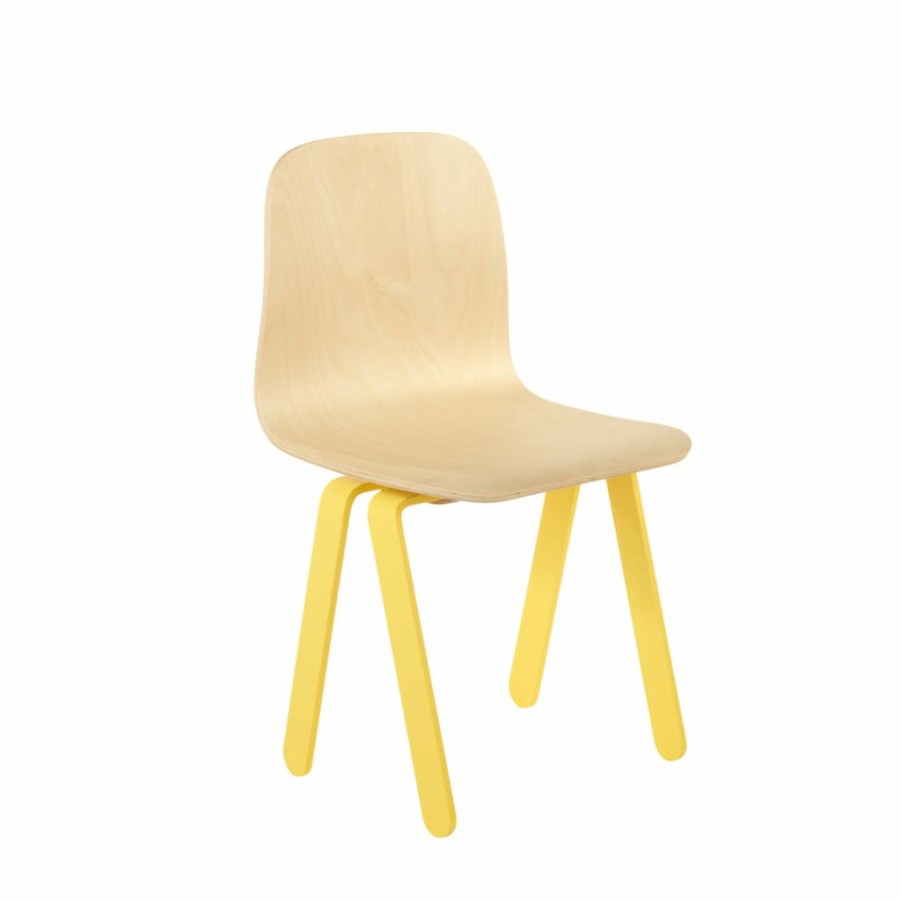 Kids Furniture * | In2Wood Kids Chair Yellow Kids Tables & Chairs