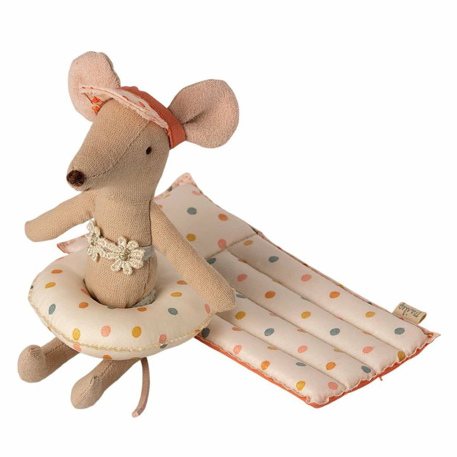 Play * | Maileg Mice & Bunnies Maileg Mouse Float Multi Dots