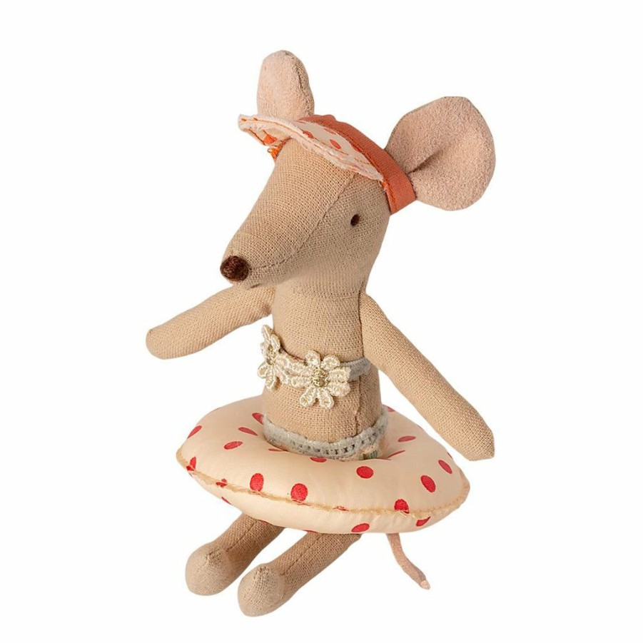 Play * | Maileg Mouse Float Red Dots Maileg Mice & Bunnies