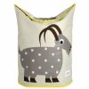 Kids Interiors & Decor * | Bath Storage & Laundry Hampers 3 Sprouts Laundry Hamper Goat