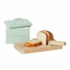 Play * | Maileg Minature Bread Box With Cutting Board, Bread & Knife New Arrivals