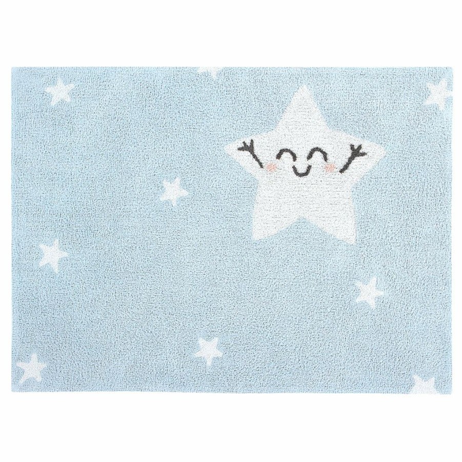 Kids Interiors & Decor * | Rugs Lorena Canals Machine Washable Rug Happy Star